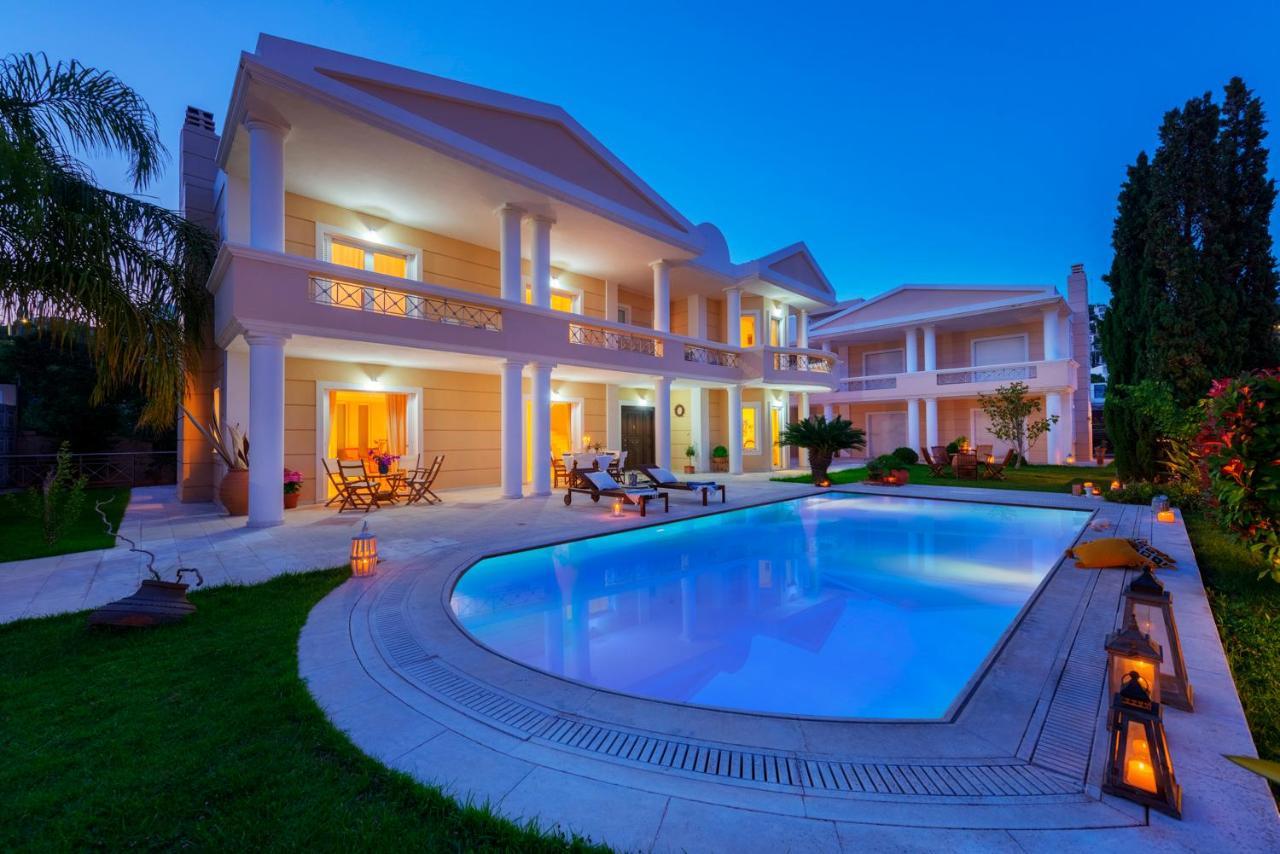 The Painters Luxurious Villa Anavyssos Exterior foto